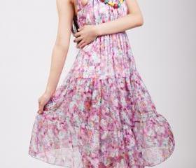 Adel Beaded Flora Dress